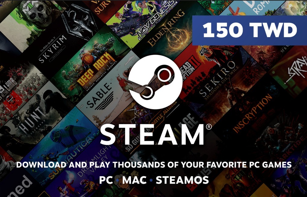 Steam 錢包儲值碼 150 台幣面額 - 24hant 線上購買